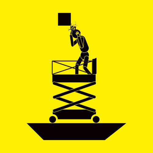 SCE-132_高所作業車走行中の挟まれ
