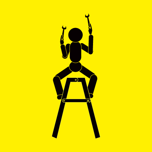 SCE-156_脚立転落（天板の上に座る）